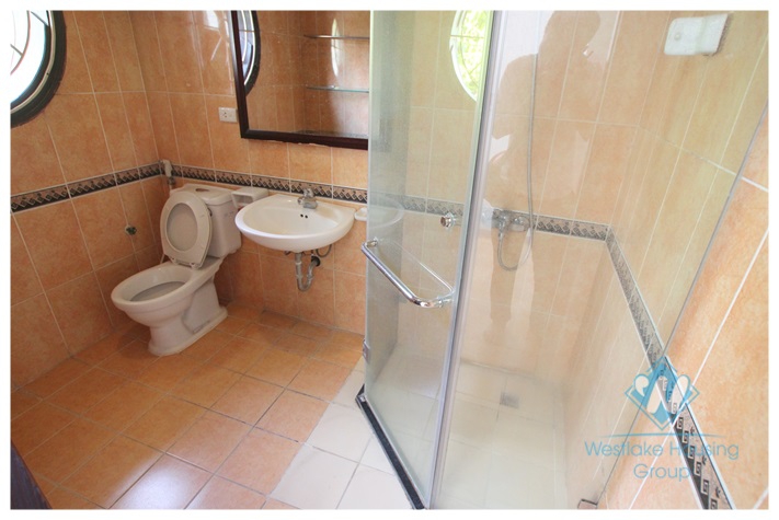 Beautiful villa with garage and garden for rent in Ciputra, Tay Ho